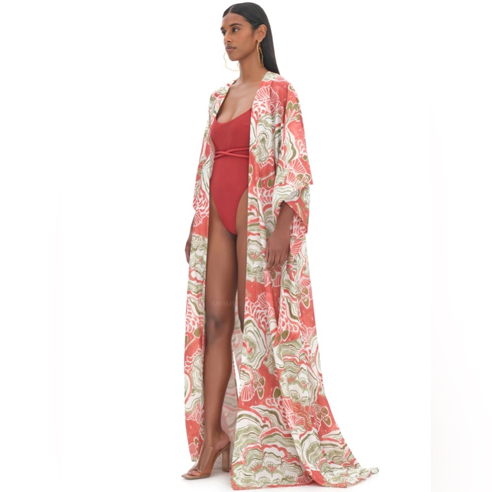 ANDREA IYAMAH • GAMBA robe swim coverup, NWT - Picture 4 of 6